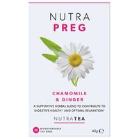 NutraPreg Pregnancy & Wellbeing Tea - Chamomile & Ginger